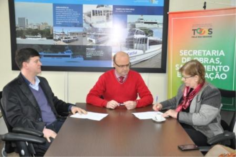 Prefeitura de São Martinho assina convênio com o Estado.